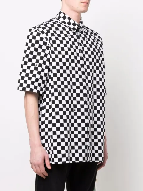 Vans checkerboard button up shirt Clearance