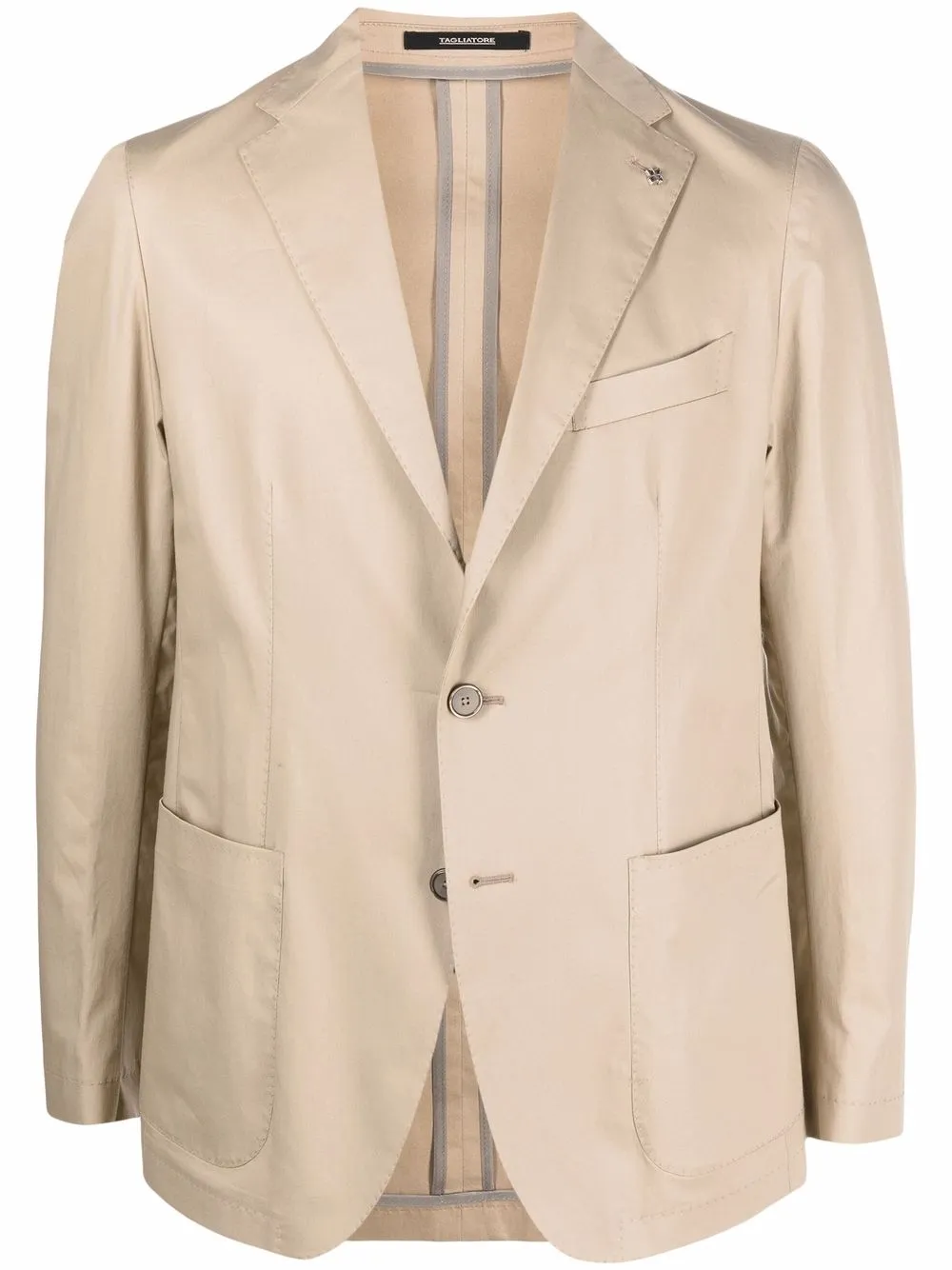 

Tagliatore blazer tejido con botones - Neutro