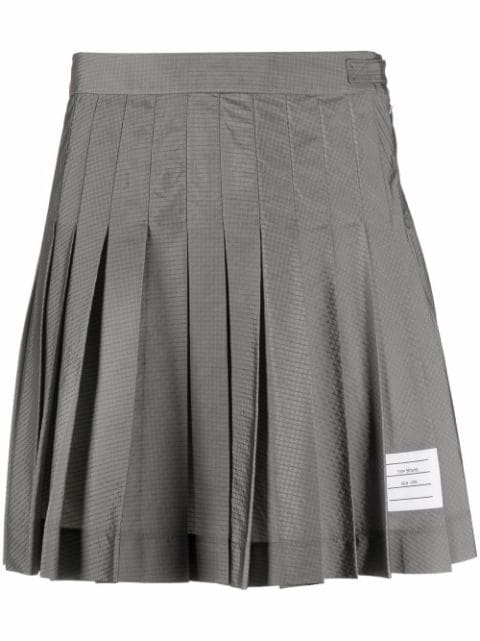 Thom Browne ripstop mini skirt