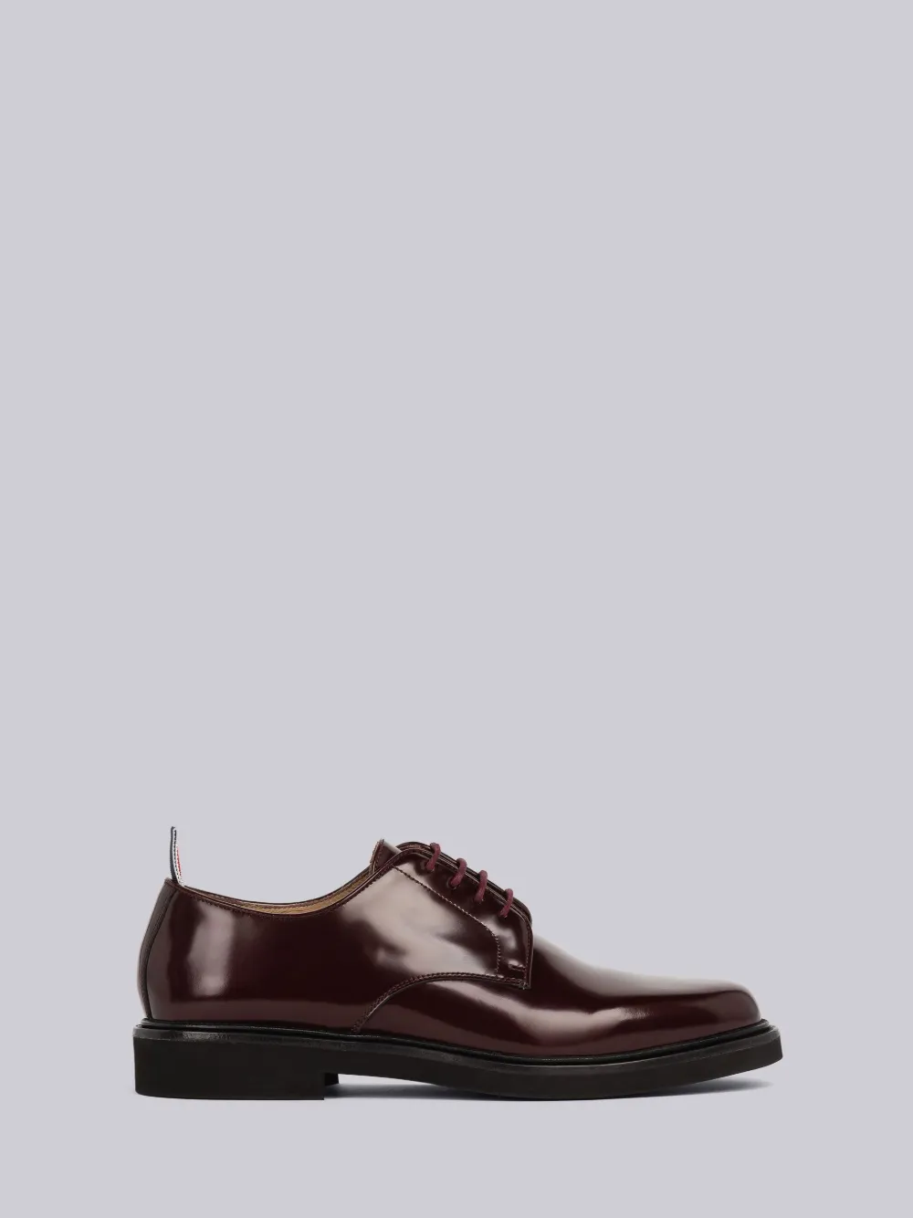 Thom Browne Rwb Tap Lace-up Shoes In Red
