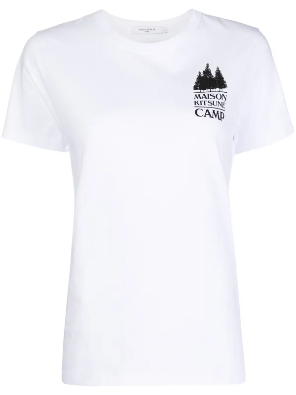 Maison Kitsuné logo-print T-shirt 