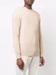 Ballantyne ribbed-knit long-sleeved sweater