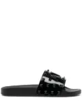 Valentino Garavani VLogo Signature flat slides - Black
