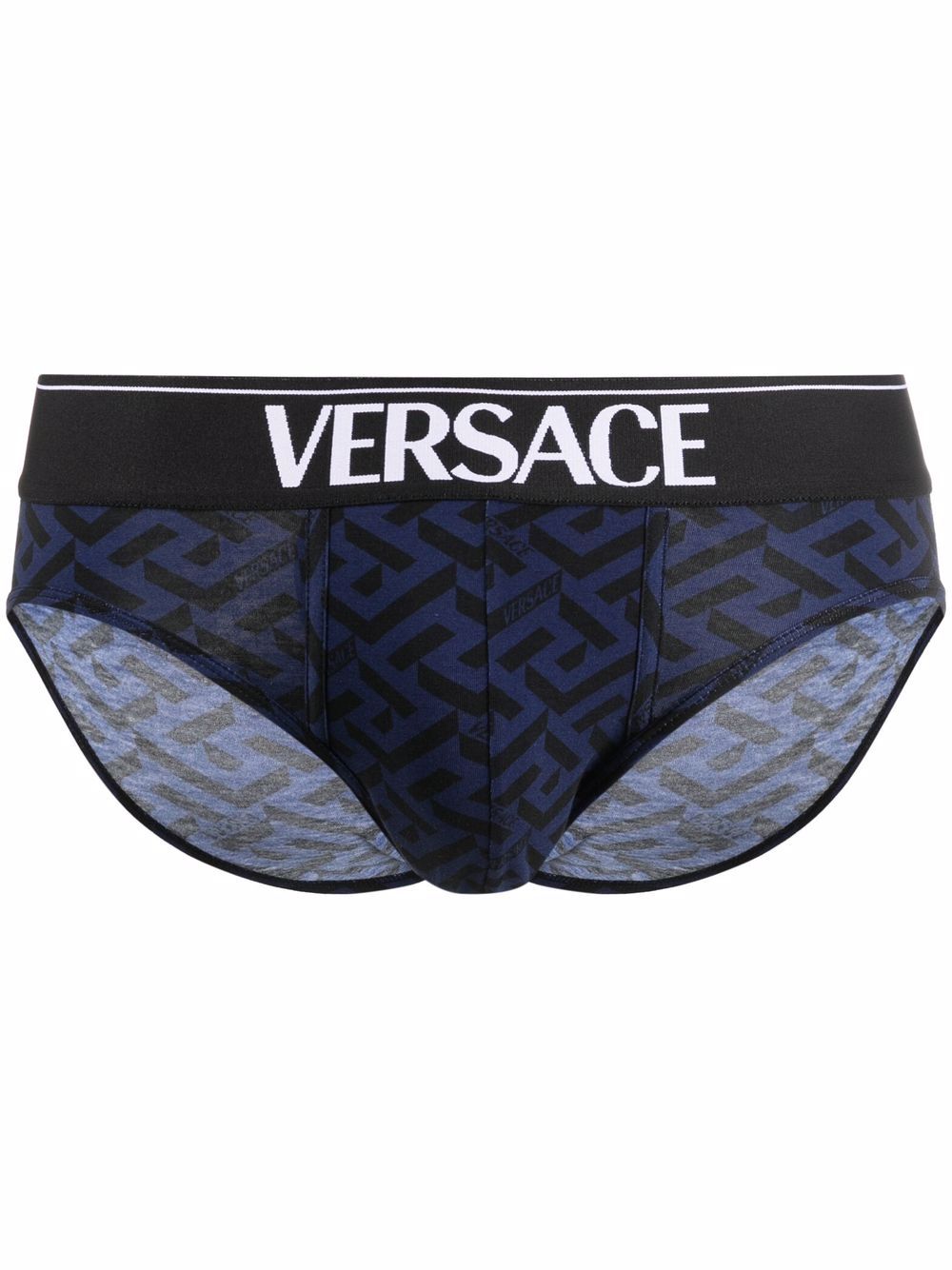 фото Versace трусы-брифы с узором greca