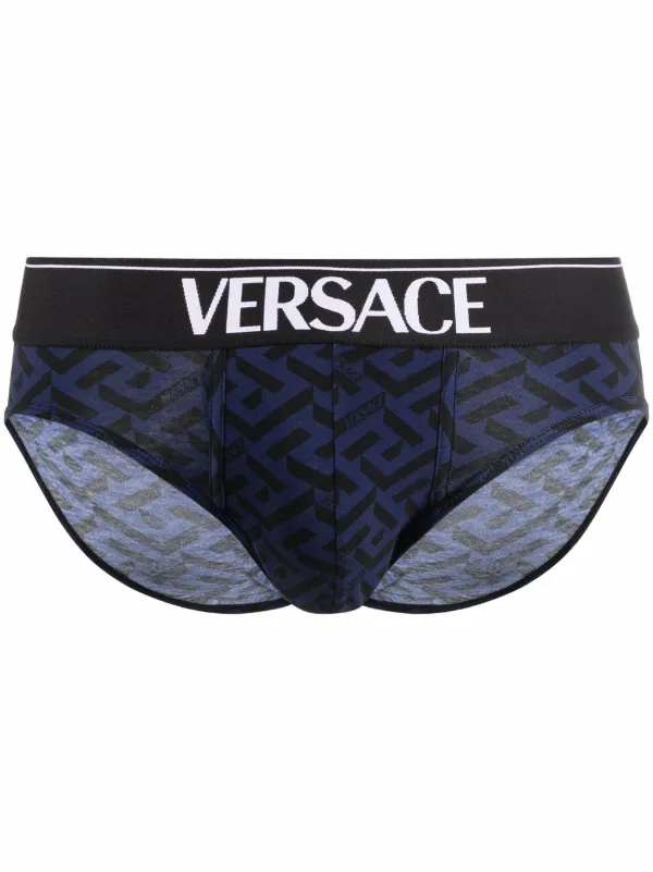 Versace Ropa Interior Con Greca Key - Farfetch