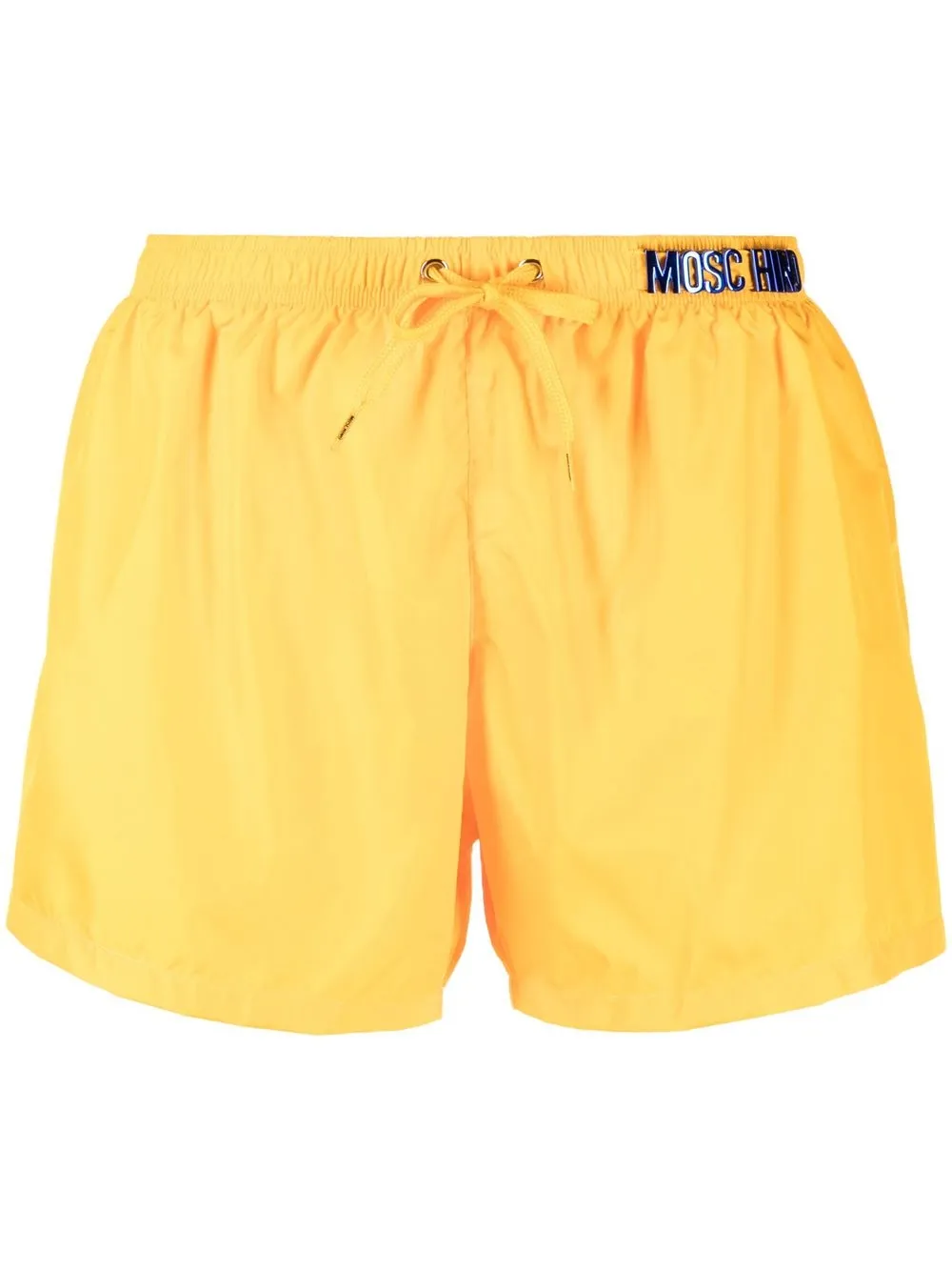 

Moschino shorts de playa con placa del logo - Amarillo