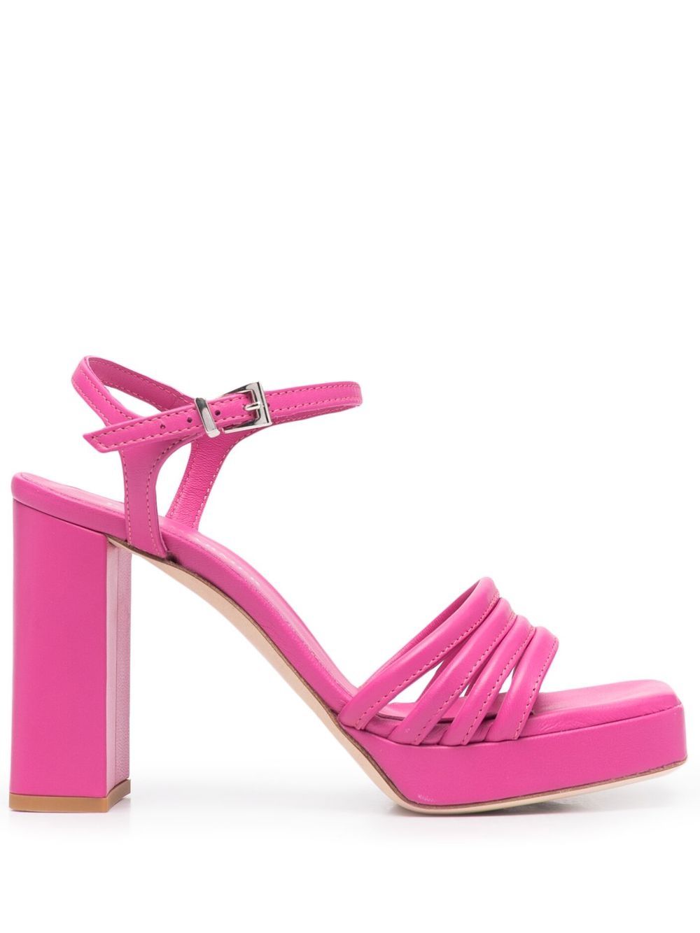 Paul Warmer Platform Leather Sandals - Farfetch