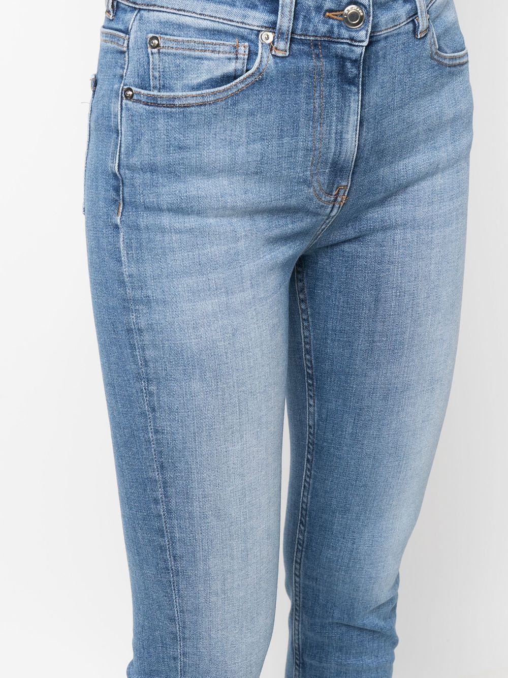 Shop Iro Galloway Skinny-fit Jeans In Blue