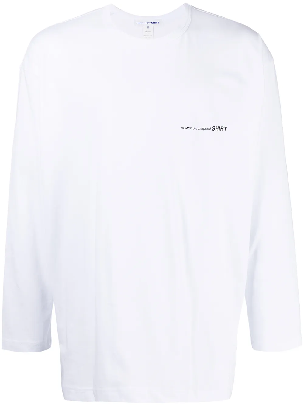 

Comme Des Garçons Shirt to con logo estampado - Blanco