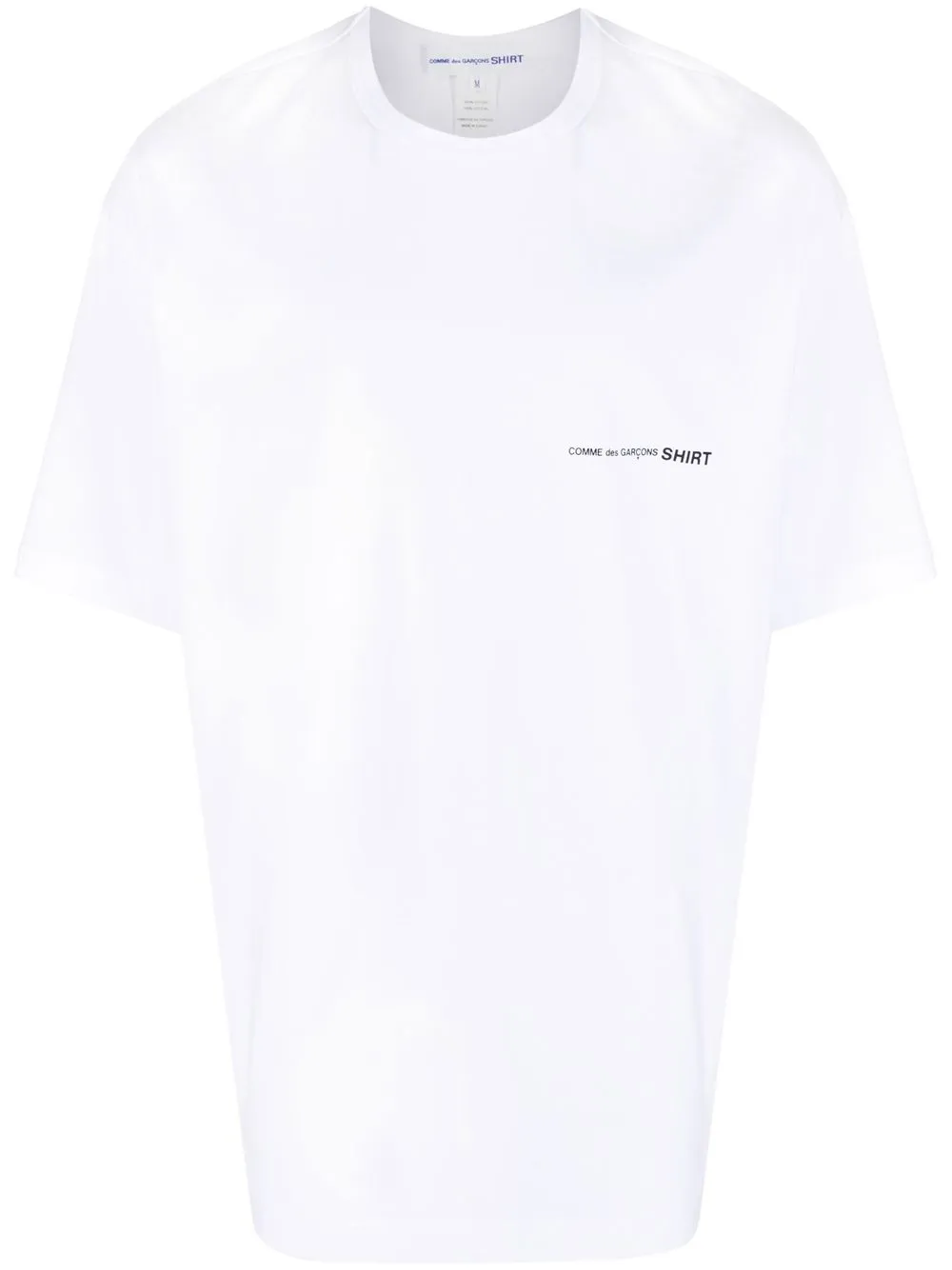 

Comme Des Garçons logo-print cotton T-Shirt - White
