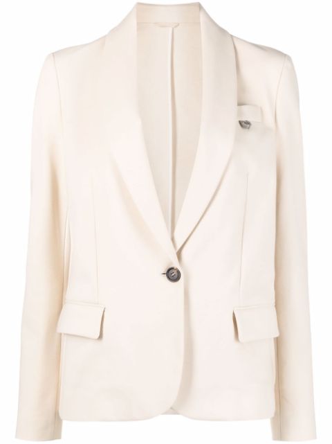 Brunello Cucinelli single-breasted blazer Women