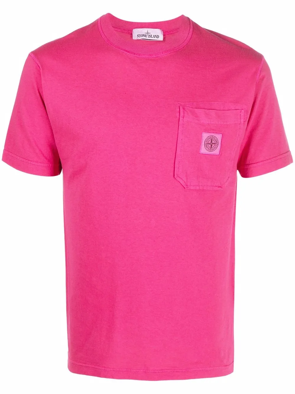 

Stone Island playera con parche Compass - Rosado