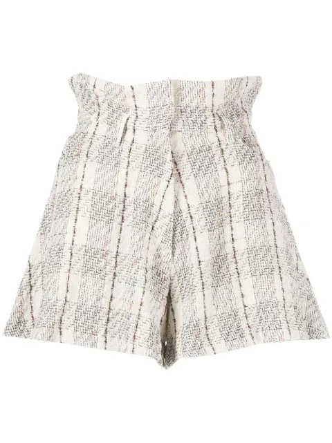 IRO Vanko paperbag-waist shorts