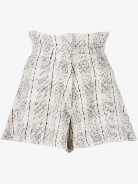 IRO Vanko paperbag-waist shorts