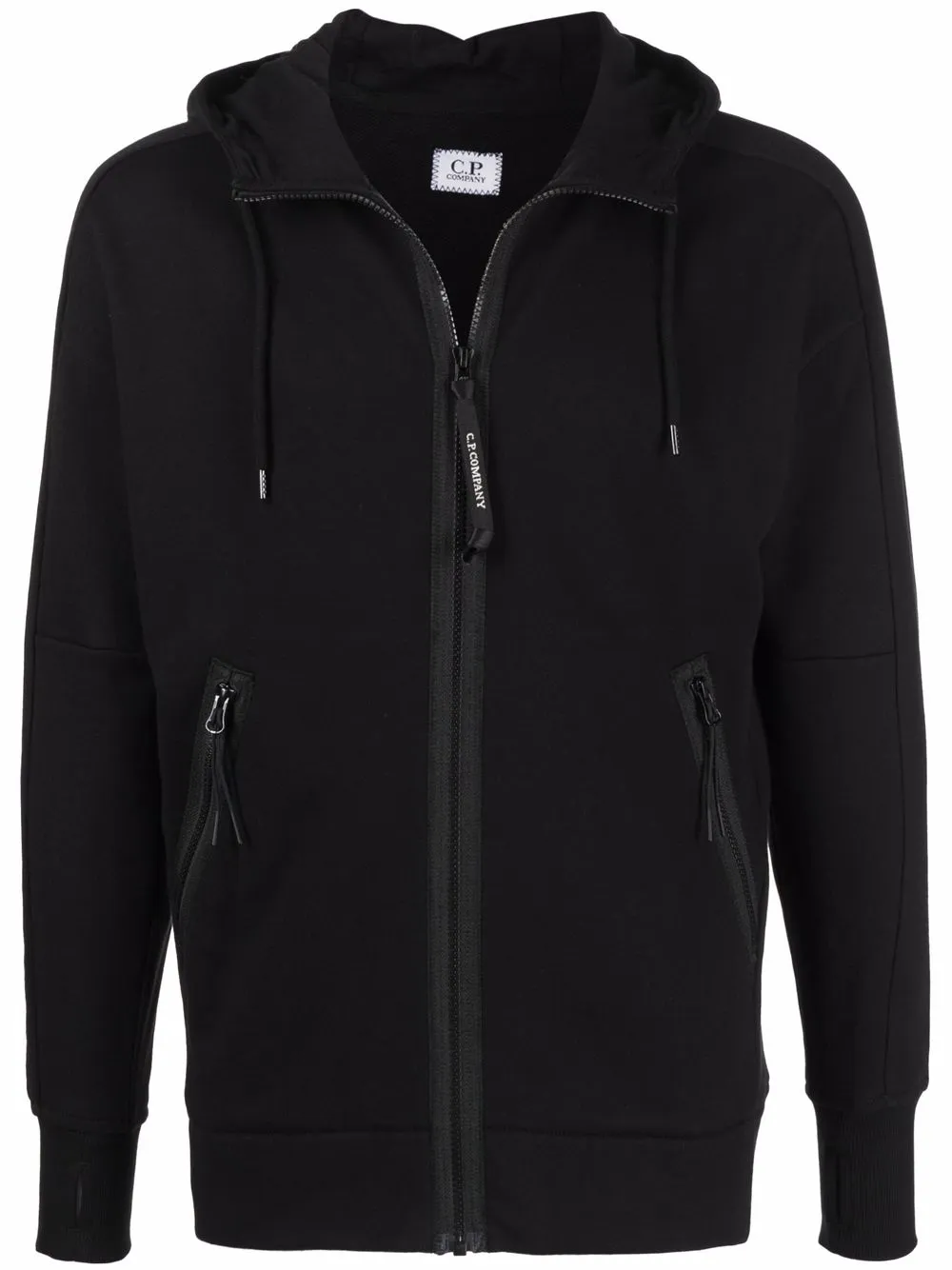 фото C.p. company side pocket zip-up hoodie