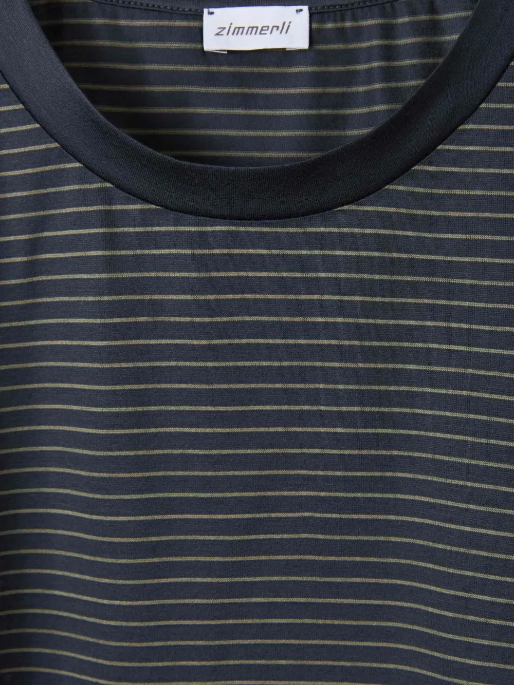 Zimmerli Striped Cotton Pajamas In Black
