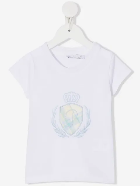 Patachou Camiseta de algodão com logo bordado