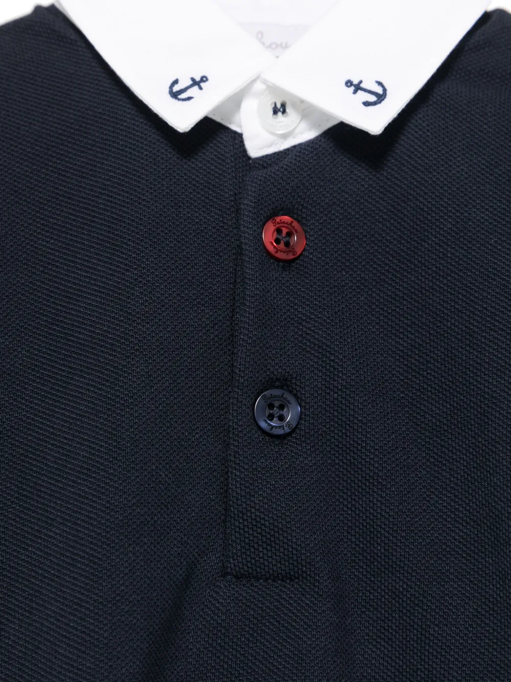Patachou Katoenen poloshirt Blauw