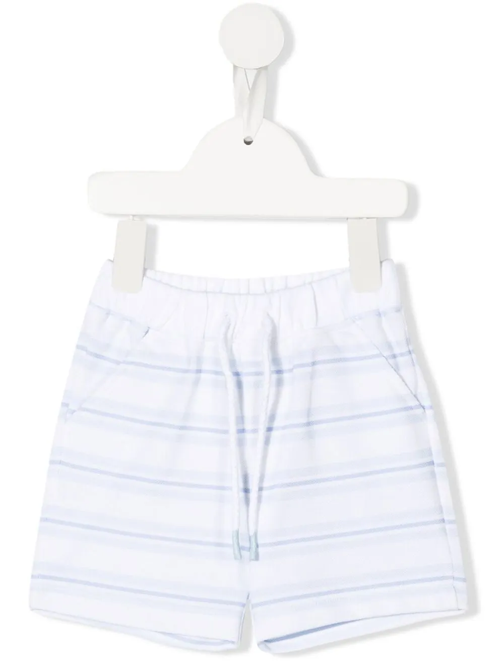 

Patachou shorts con rayas estampadas - Blanco