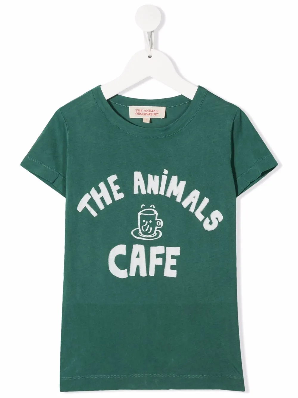

The Animals Observatory playera cuello redondo con logo estampado - Verde