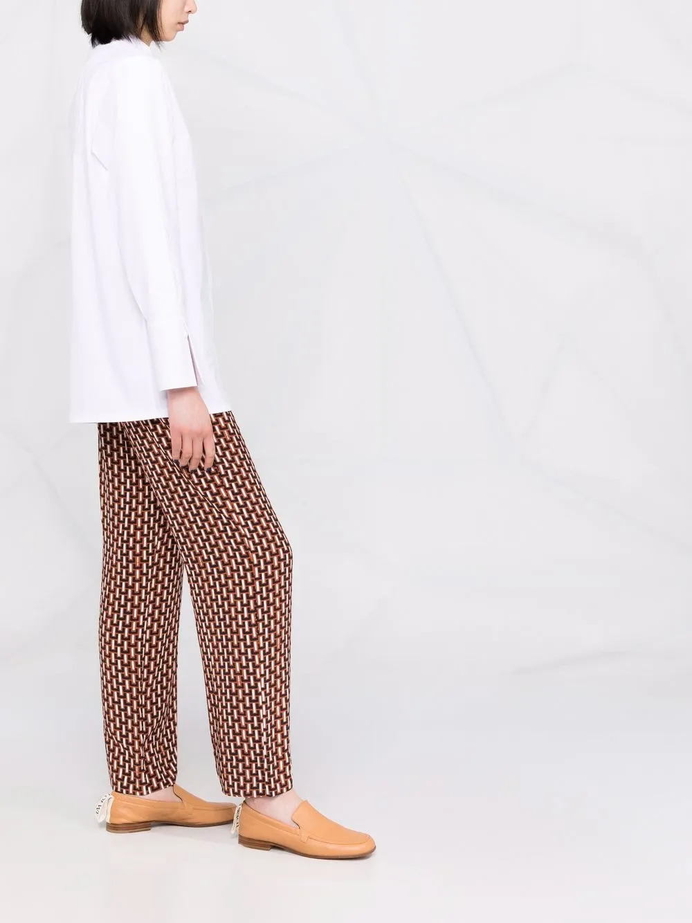 MILA SCHON Camicia sartoriale con colletto a cinturino | Image 6