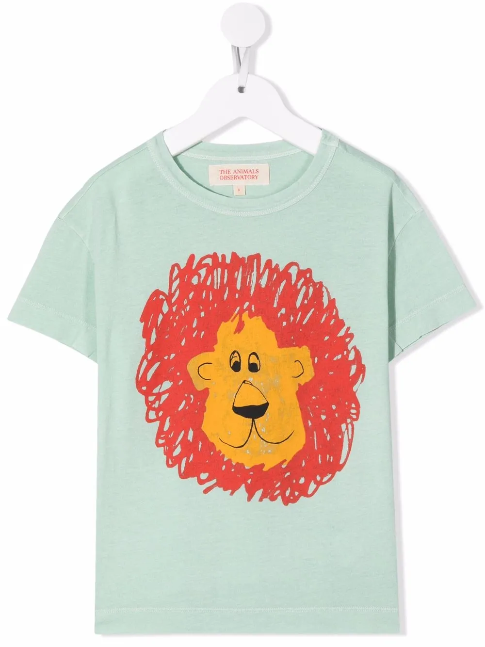 

The Animals Observatory playera con tigre estampado - Verde