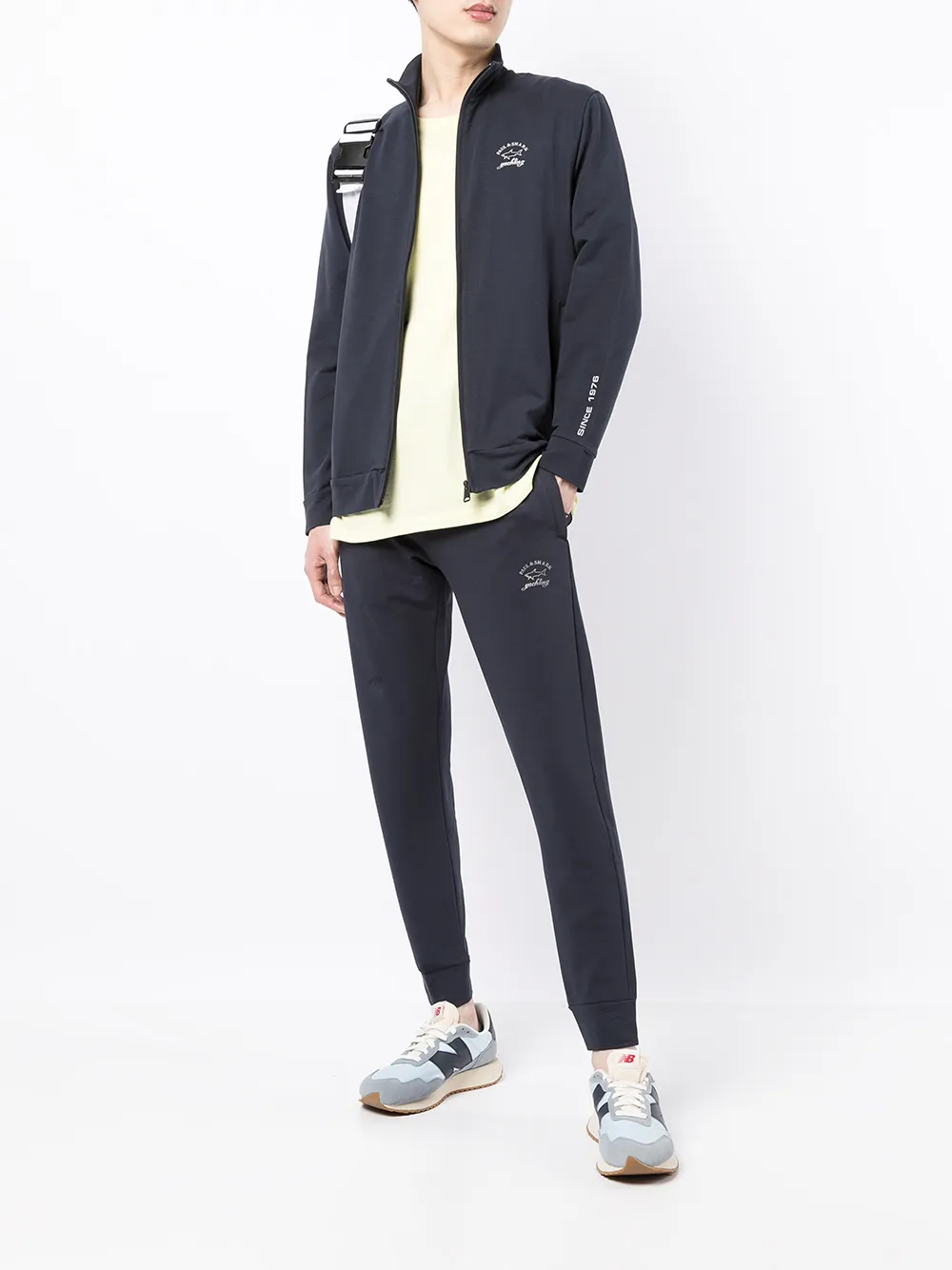 Paul & Shark Trainingsbroek met toelopende pijpen - Blauw
