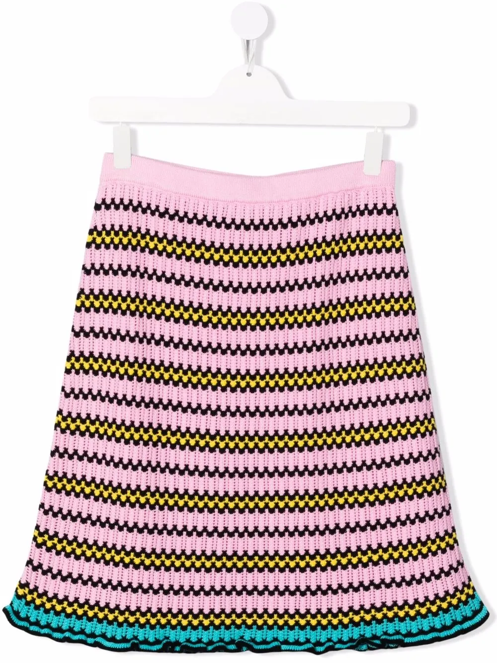 Marni Kids трикотажная юбка в полоску