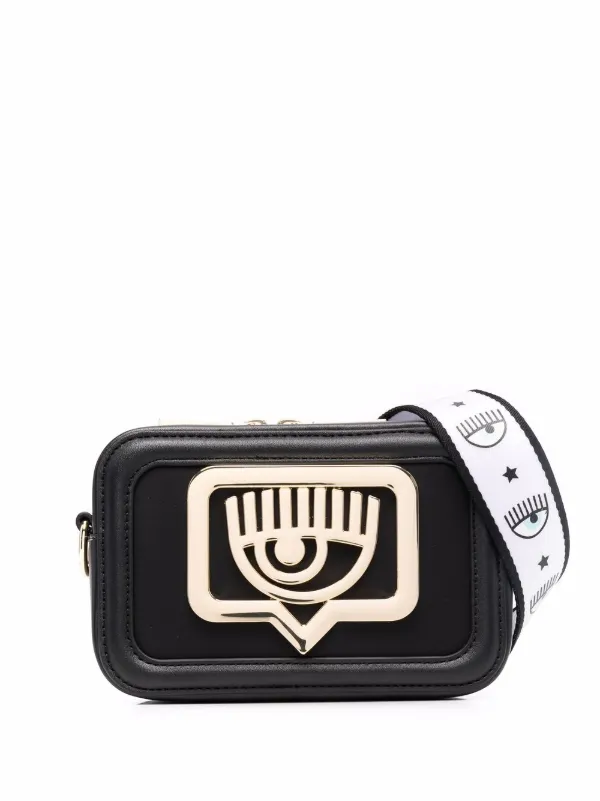 Chiara Ferragni Bolsa Crossbody Con Placa Del Logo - Farfetch
