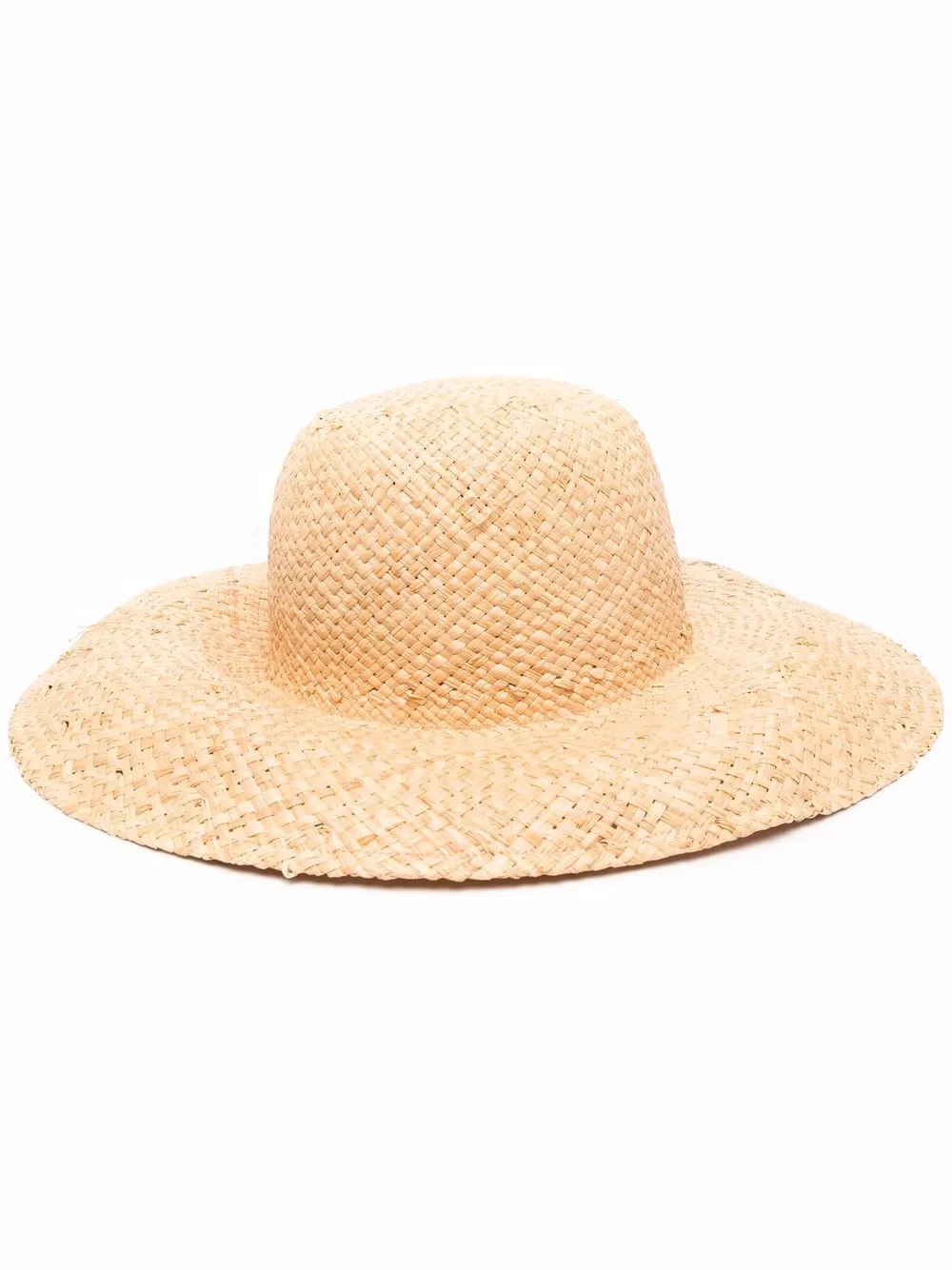

Junya Watanabe logo-print raffia sun hat - Neutrals