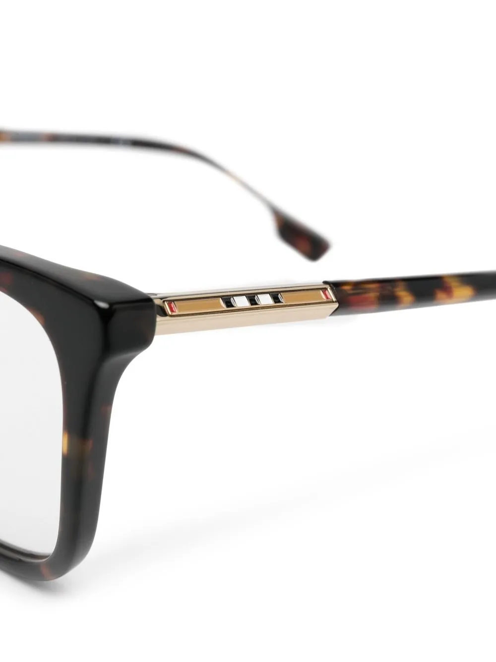 Burberry Eyewear tortoiseshell-effect Wayfarer Glasses - Farfetch