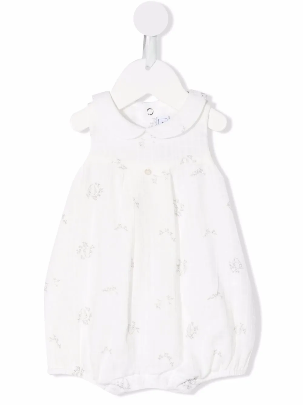 

Tartine Et Chocolat bunny-print cotton romper - White