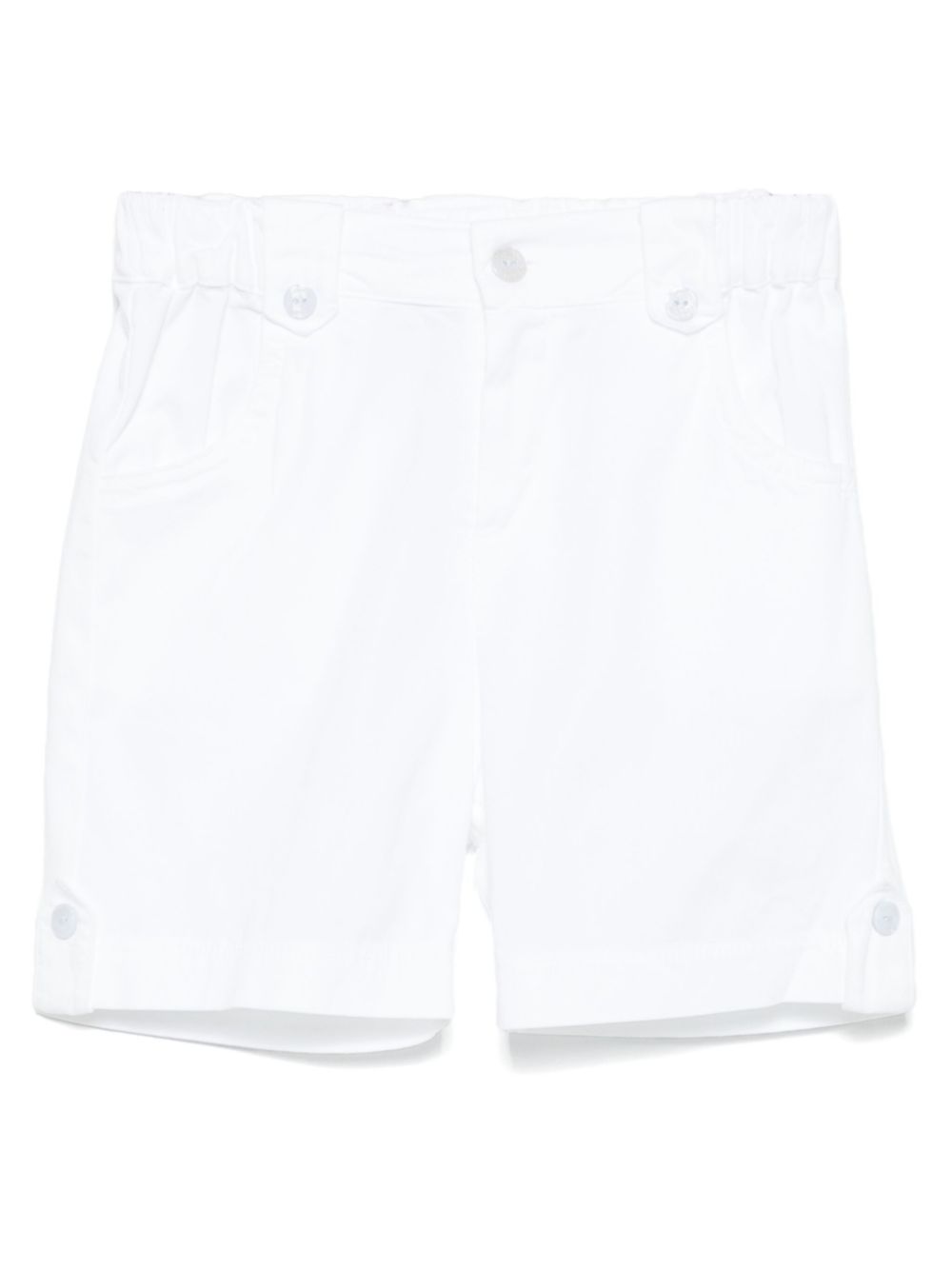 Patachou twill-weave shorts - White