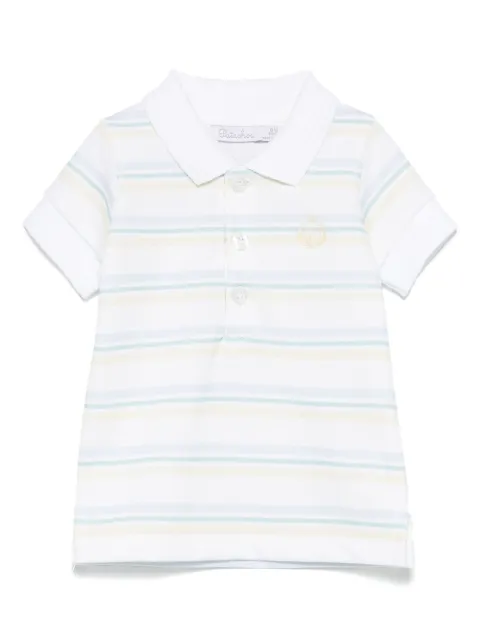 Patachou striped polo shirt