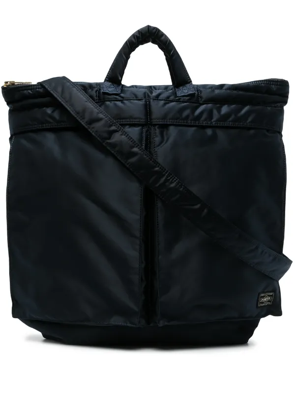 Porter Yoshida Tanker 2-Way Helmet Bag - Black