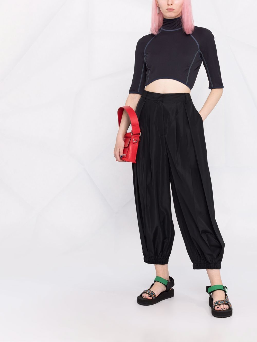 Jacquemus Cropped top - Blauw