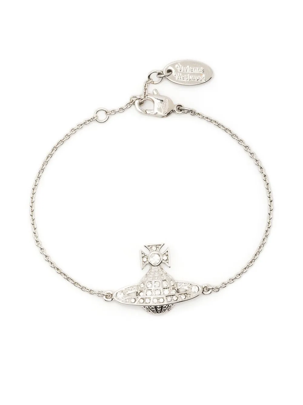 

Vivienne Westwood Orb-detail chain-link bracelet - Silver