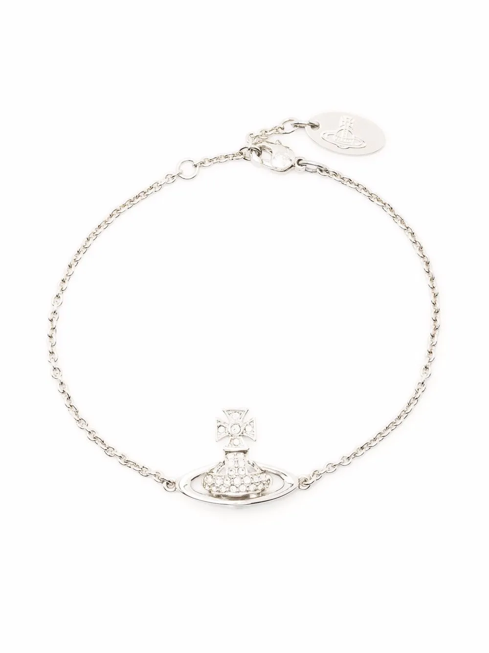 

Vivienne Westwood Orb-pendant chain bracelet - Silver