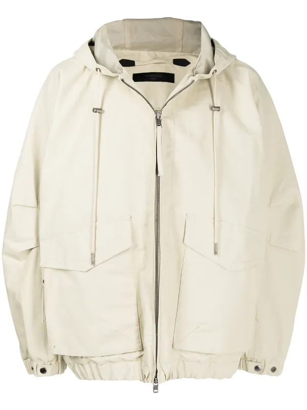 SONGZIO Zipped Drawstring Hooded Jacket - Farfetch