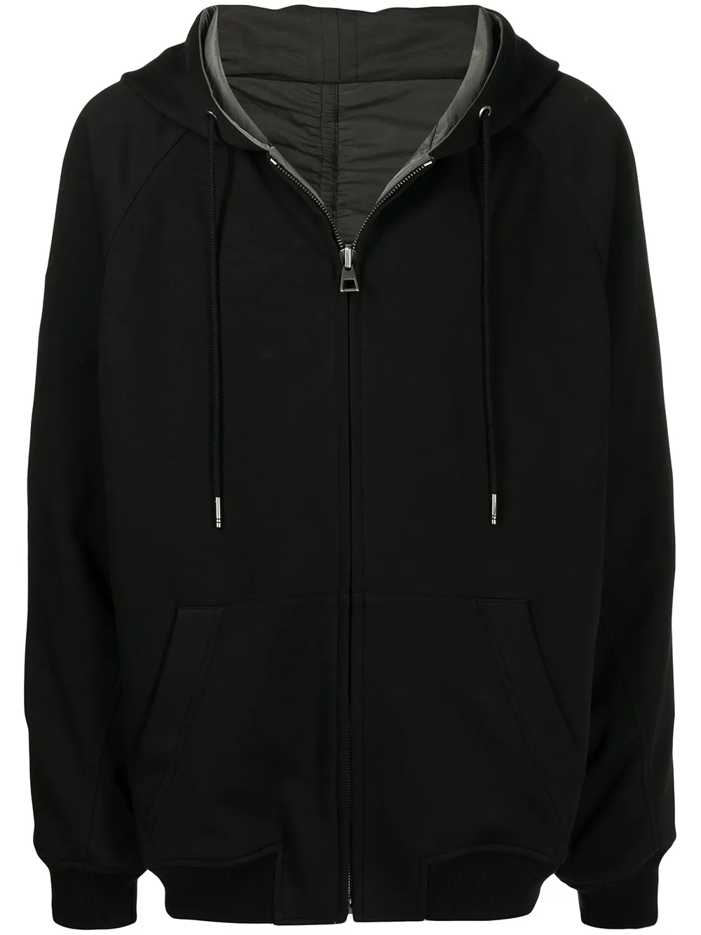 

SONGZIO zipped hooded jacket - Black