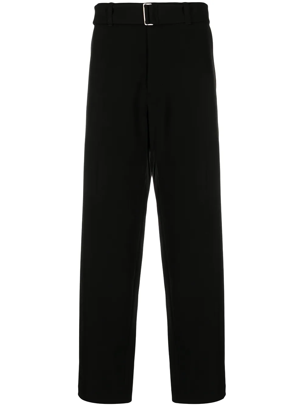 

SONGZIO belted straight-leg trousers - Black