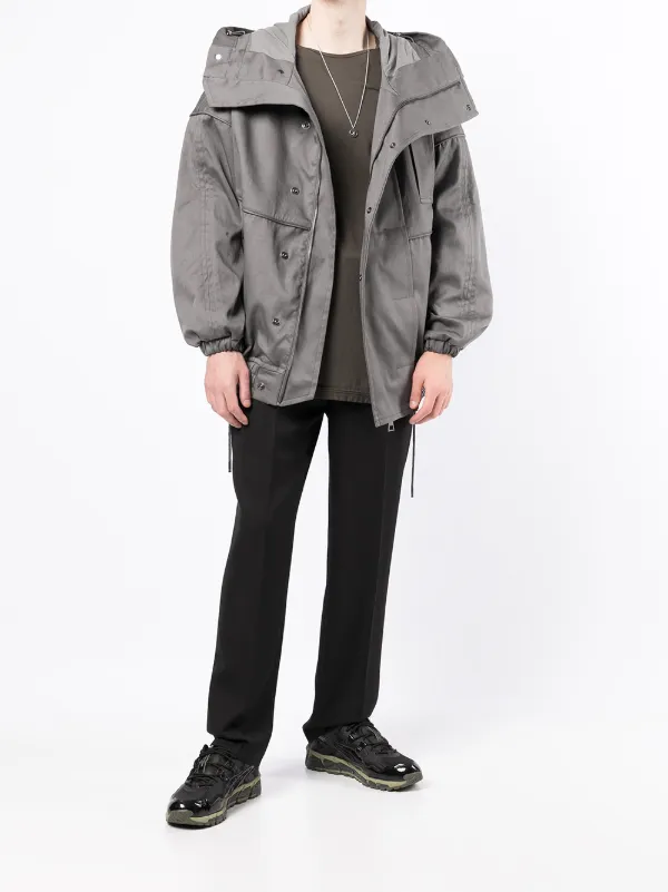 SONGZIO Wide Cocoon Hood Jacket - Farfetch