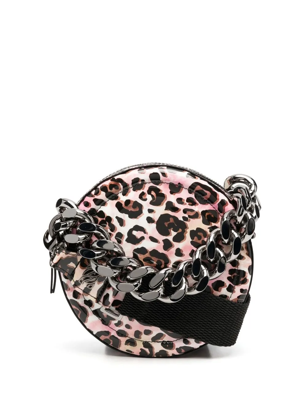 

Casadei leopard-print leather tote bag - Pink