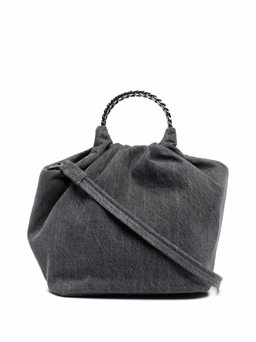 

Casadei tote con logo y asa superior - Gris