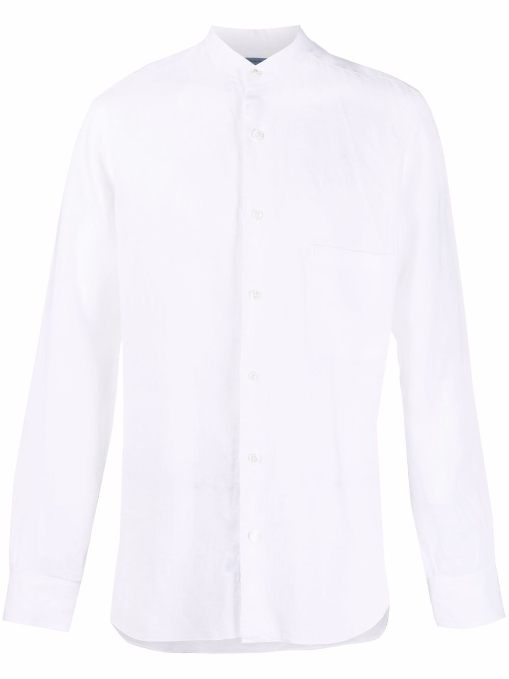 

Barba camisa con cuello mao - Blanco