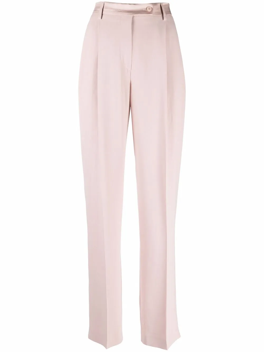 

Alberta Ferretti tailored-cut straight-leg trousers - Pink