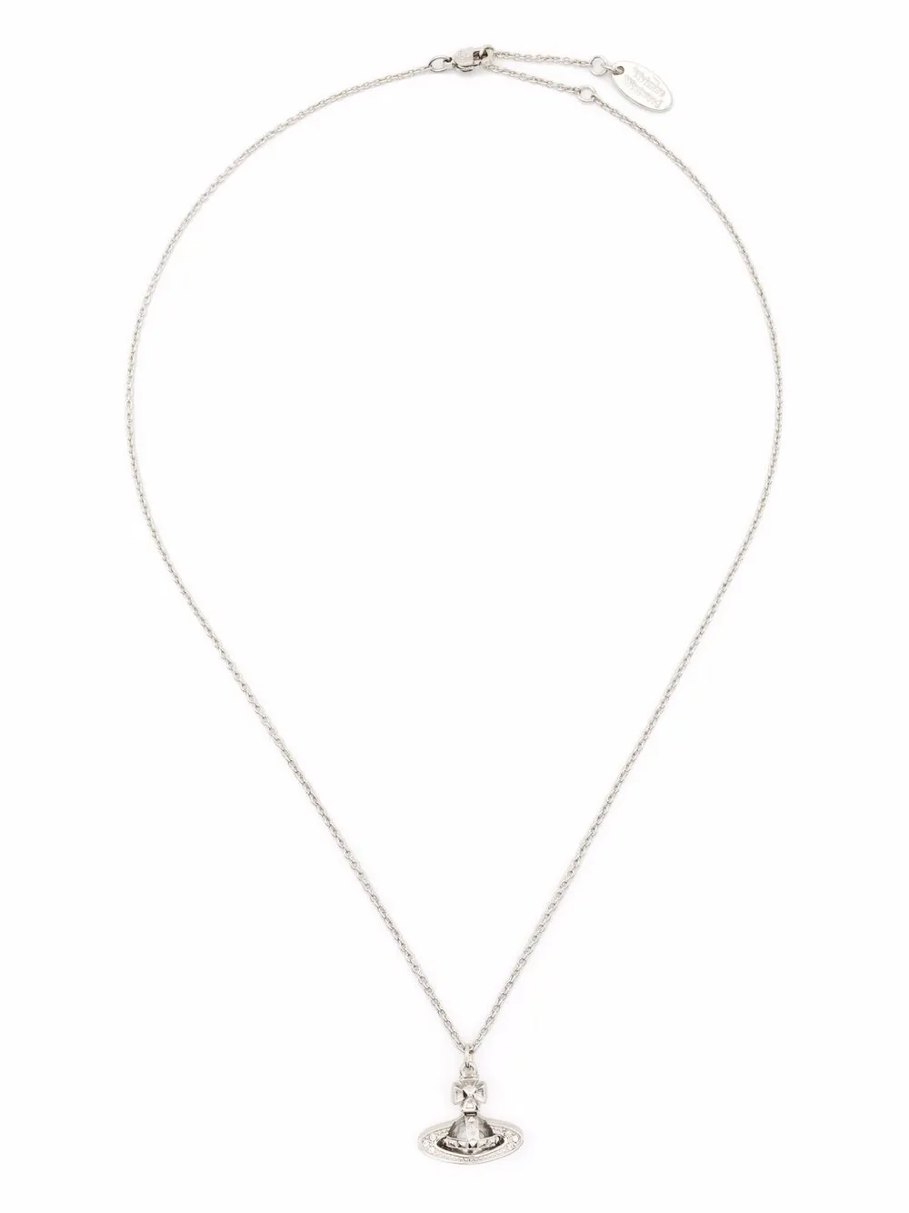 

Vivienne Westwood crystal-embellished Orb necklace - Silver