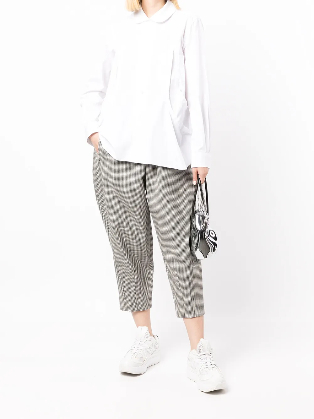 comme des garcons peter pan collar
