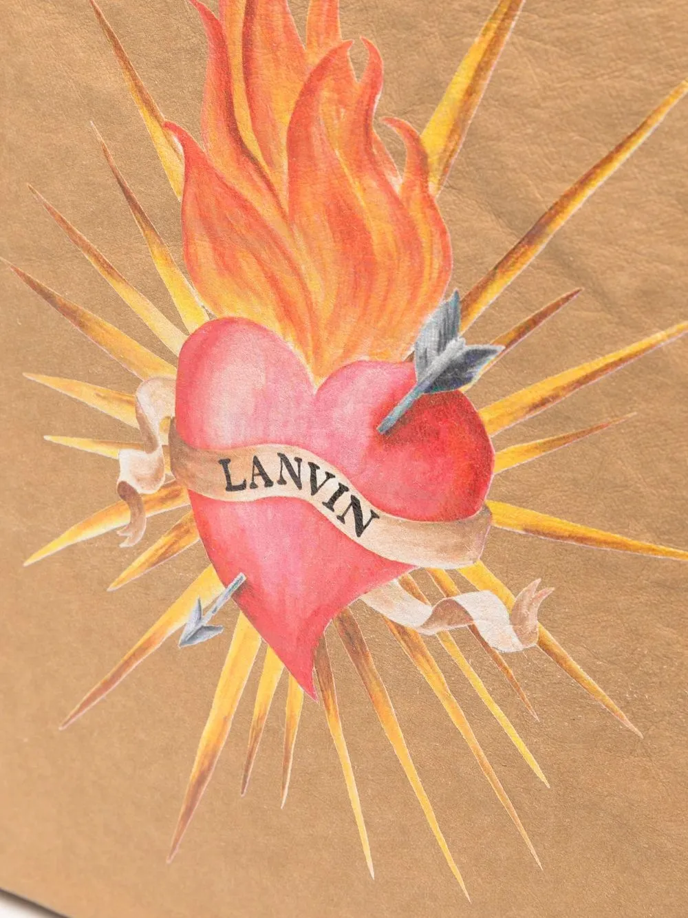фото Lanvin сумка-тоут с логотипом