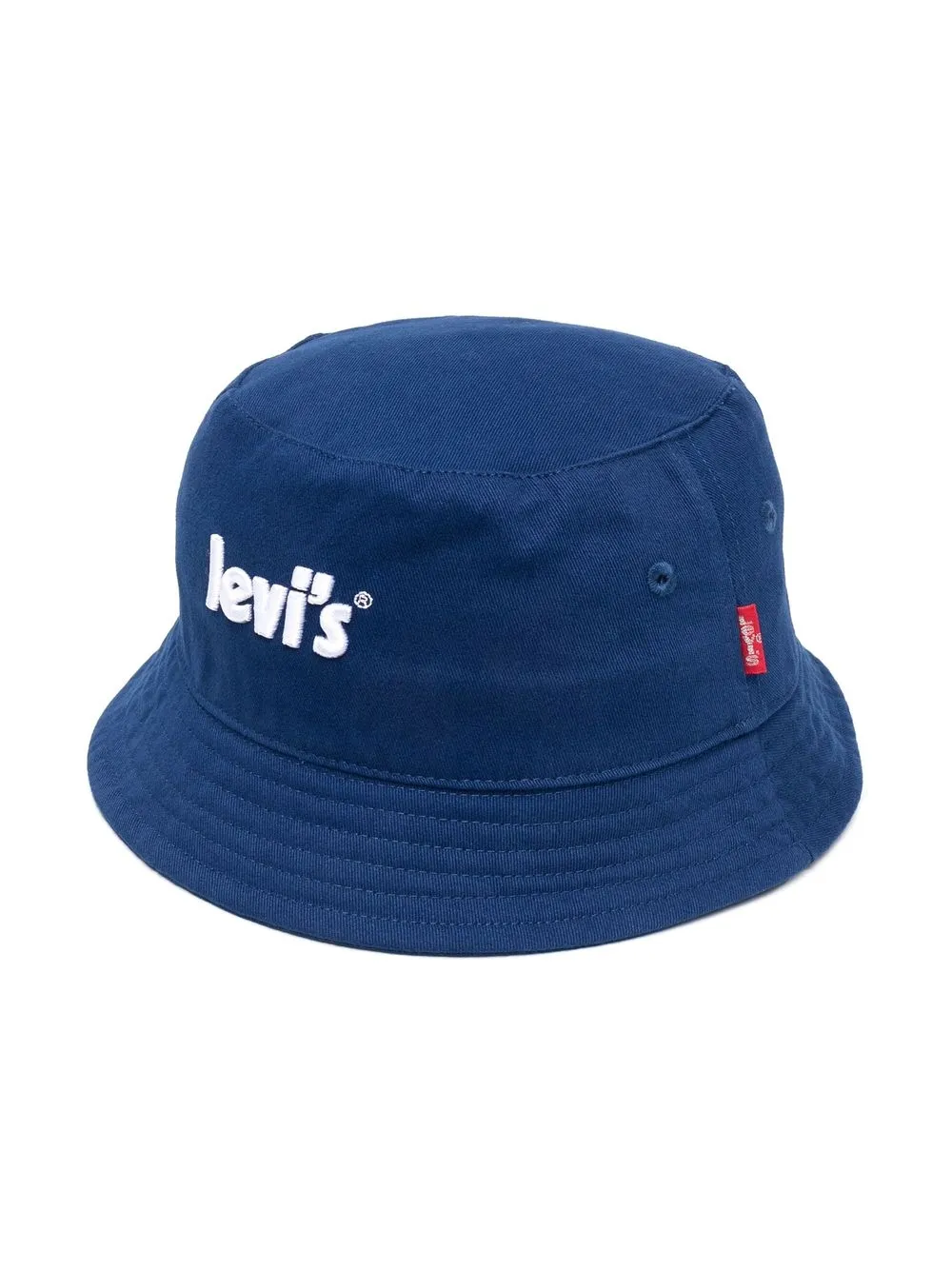 

Levi's Kids sombrero de pescador con logo bordado - Azul